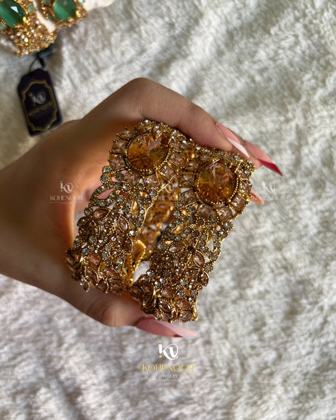 Celestia Zircon Bangles
